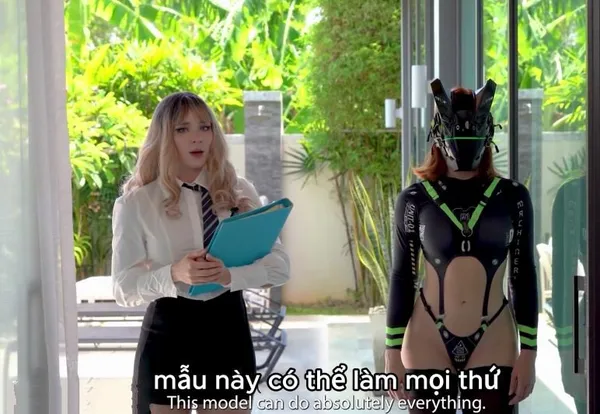 sex cosplay anime vú to Em robot Android thông minh có thể làm mọi thứ